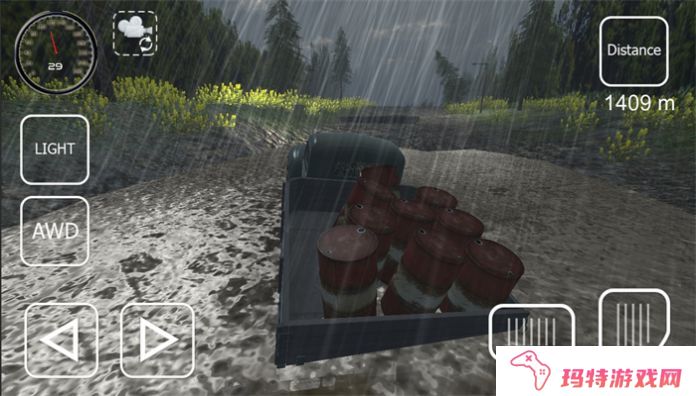 俄罗斯越野皮卡司机